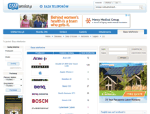 Tablet Screenshot of baza.gsmservice.pl
